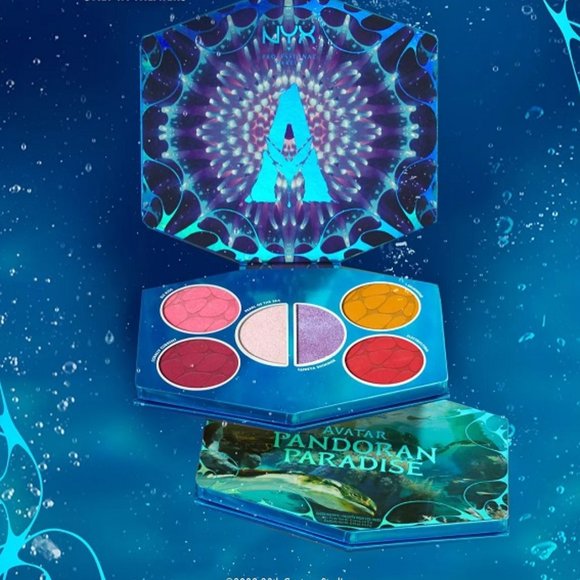 NYX AVATAR 2 PANDORAN PARADISE 6 MATTE BLUSH & PEARLESCENT HIGHLIGHTER PALETTE - Picture 3 of 6